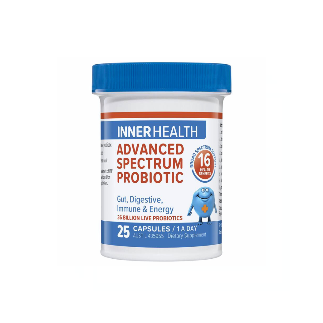 Inner Health Advanced Spectrum Probiotic 25 Capsules