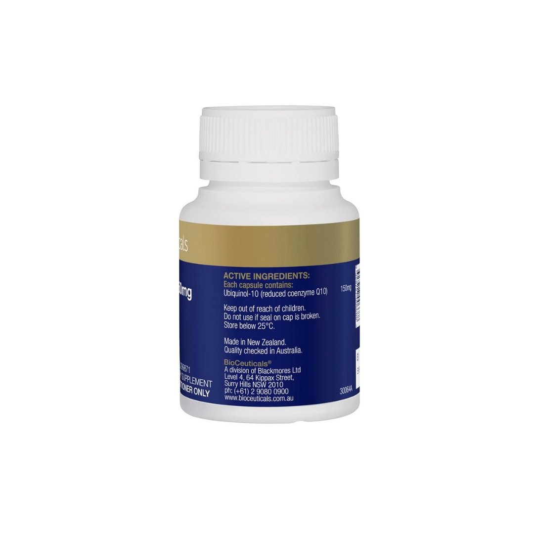 Bioceuticals Ubiquinol Bioactive 150mg 60 Capsules
