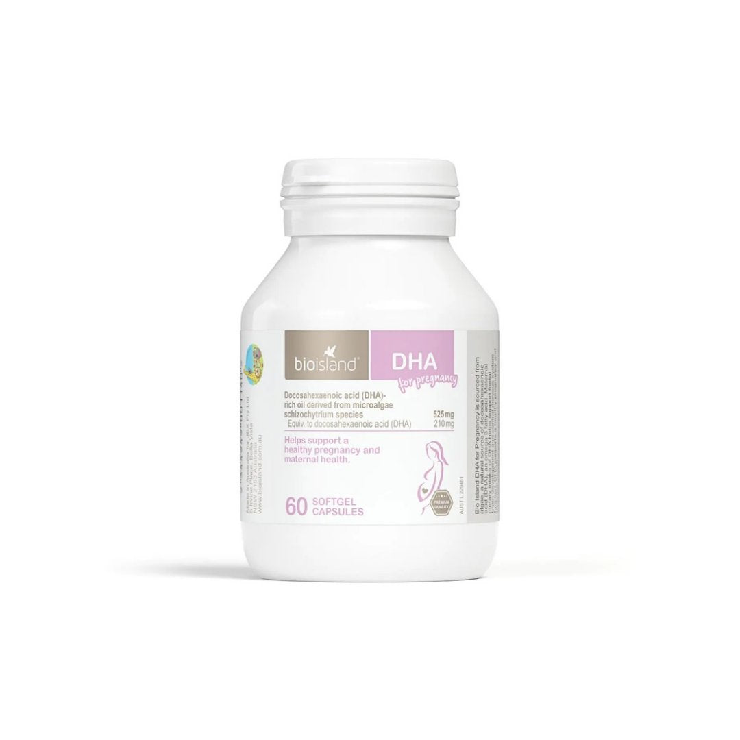 Bio Island DHA For Pregnancy 60 Softgel Capsules