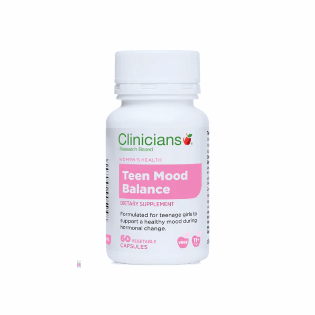 Clinicians Teen Mood Balance 60 Vege Capsules
