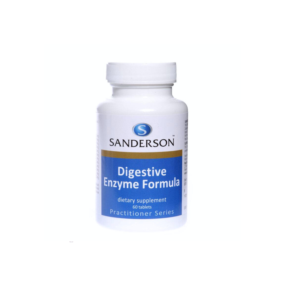 Sanderson Digestive Enzyme Formula 60 Tablets