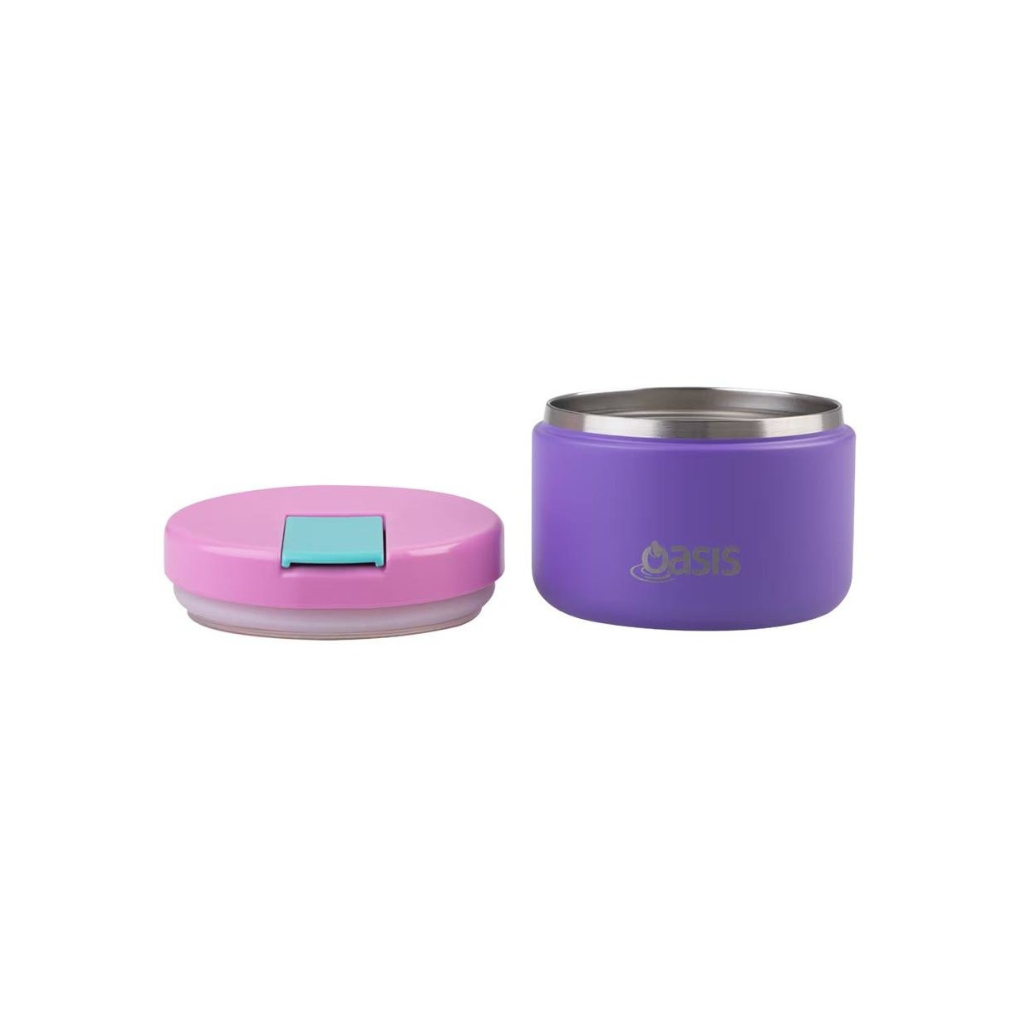 Oasis Food Flask - 300ml Mermaid Purple