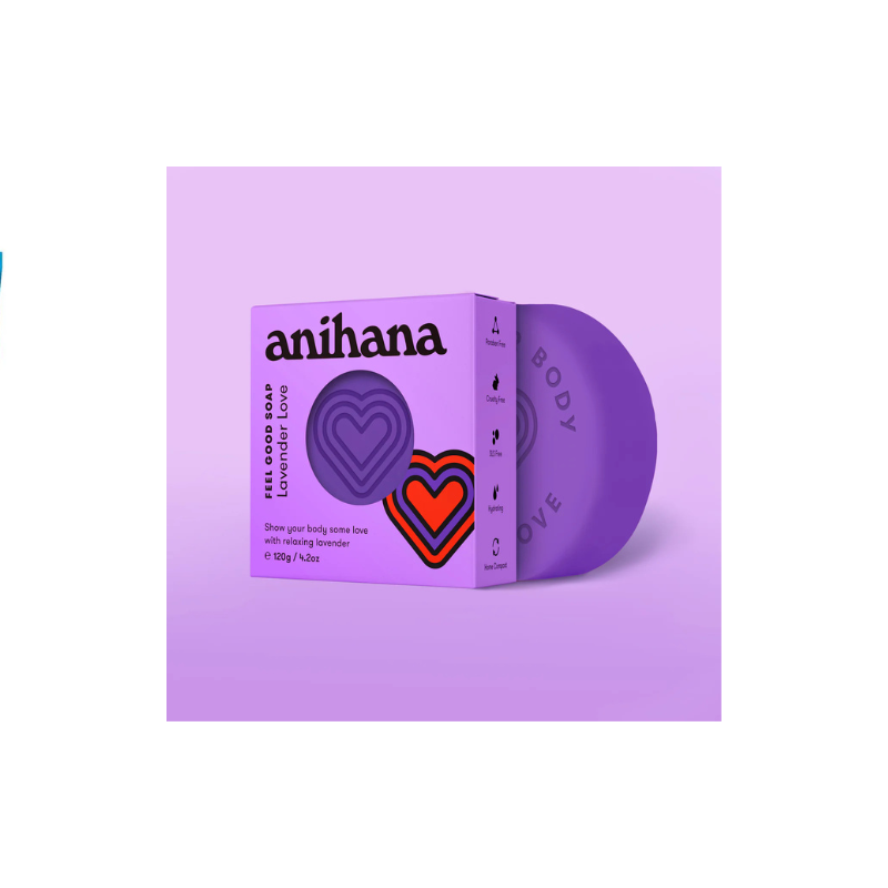 Anihana Feel-Good Soap Lavender Love 120g