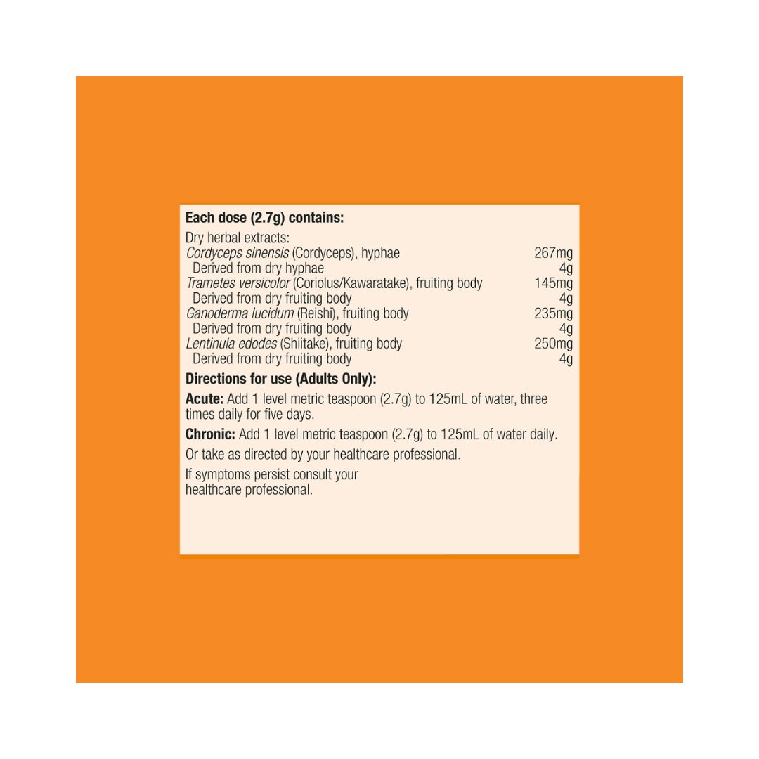 Metagenics Super Mushroom Complex Pine Lime 100g Powder