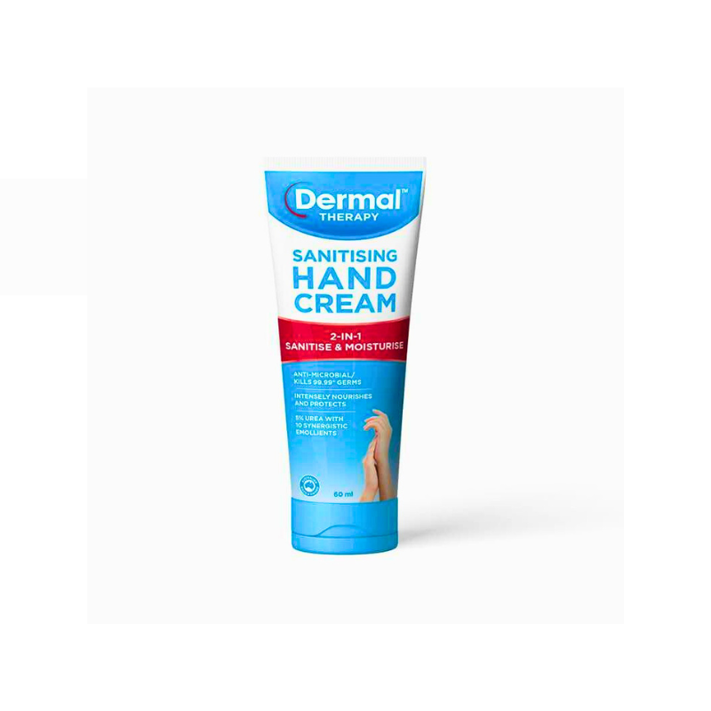 Dermal Therapy Sanitising Hand Cream 60ml