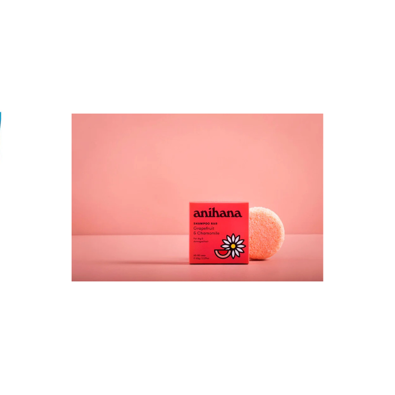 Anihana Shampoo Bar Grapefruit & Chamomile 65g