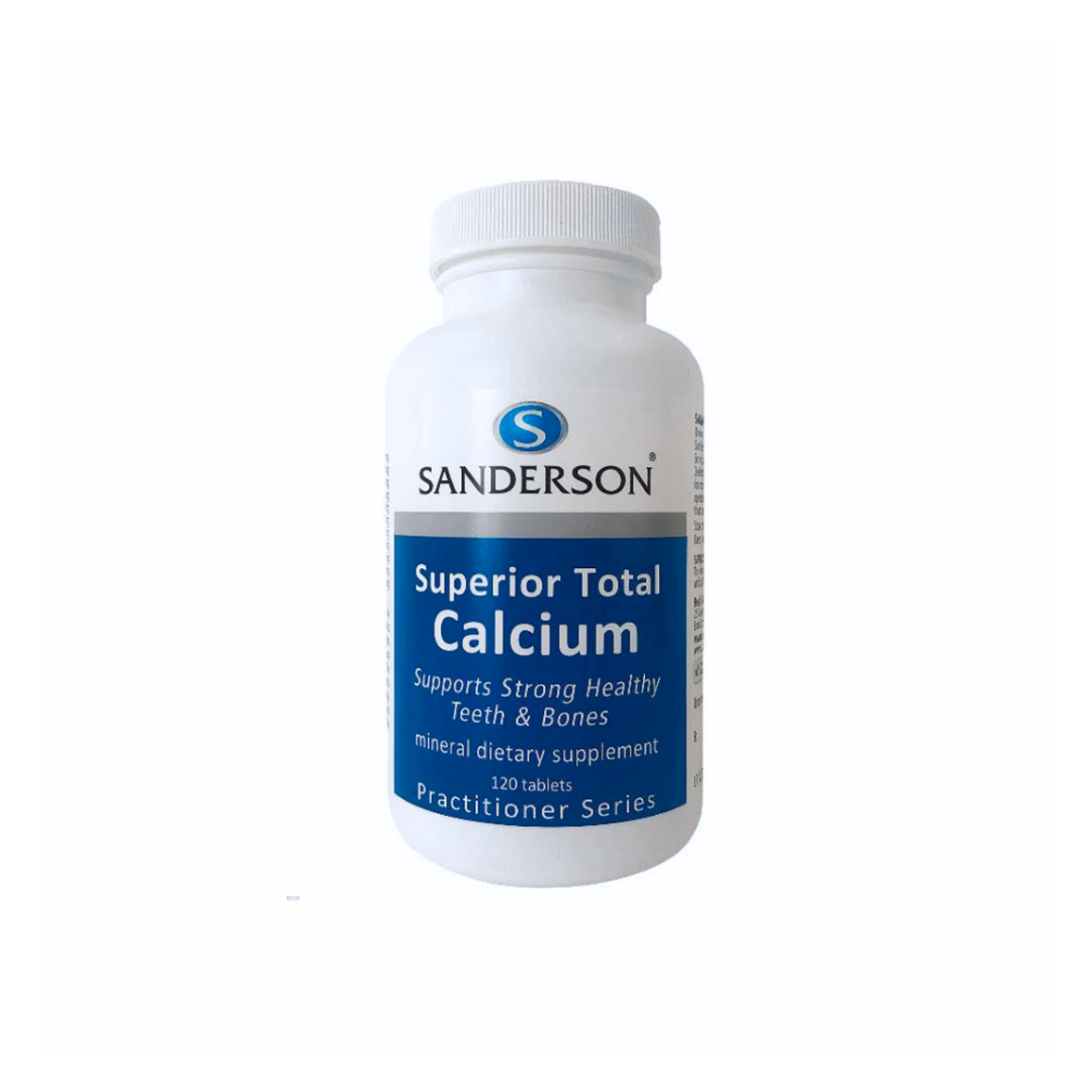 Sanderson Superior Total Calcium 120 Tablets