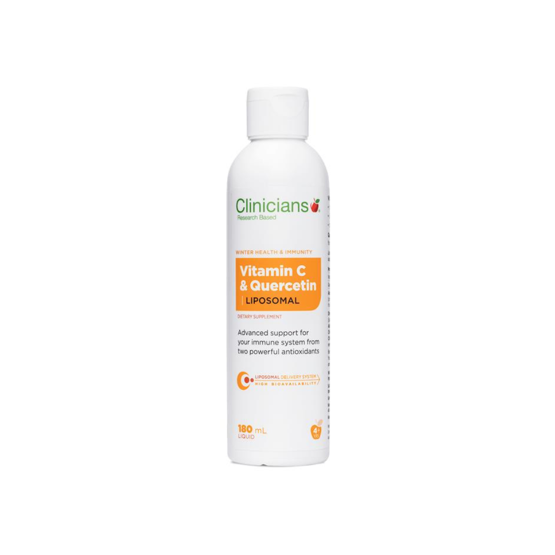 Clinicians Vitamin C & Quercetin Liposomal 180ml Liquid