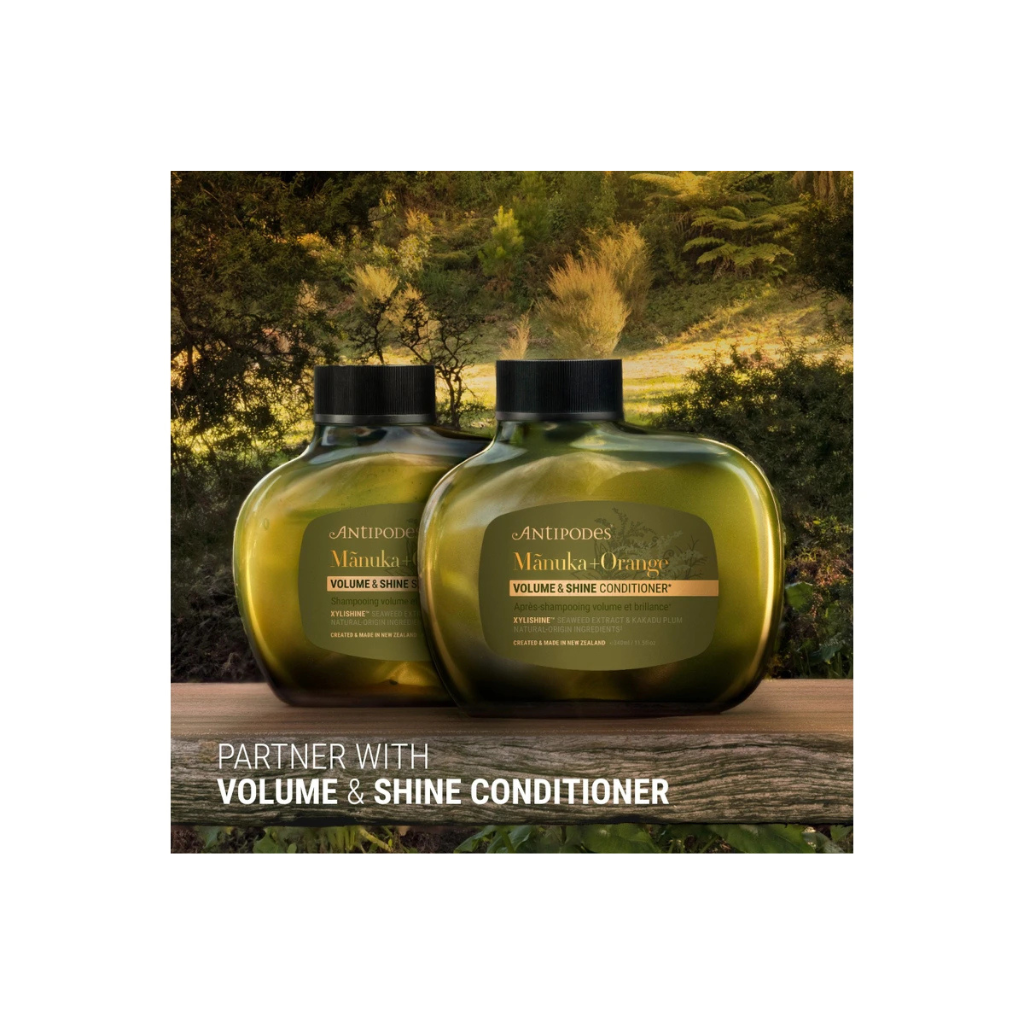 Antipodes Manuka + Orange Volume & Shine Shampoo 340ml
