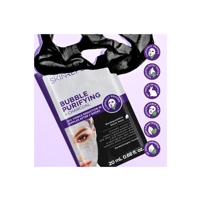 Skin Republic Bubble Purifying Charcoal Face Mask