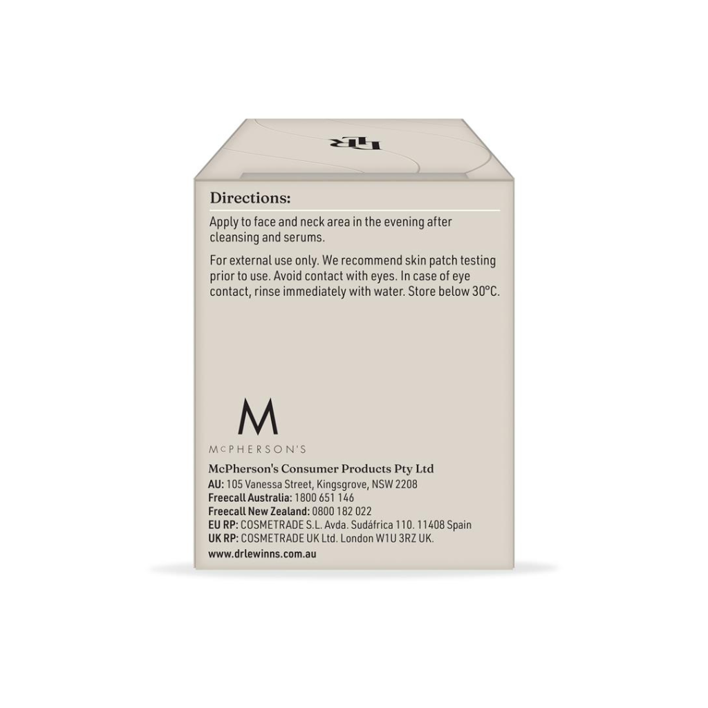 Dr. Lewinn's Smooth + Firm Double Intensity Night Cream 30g