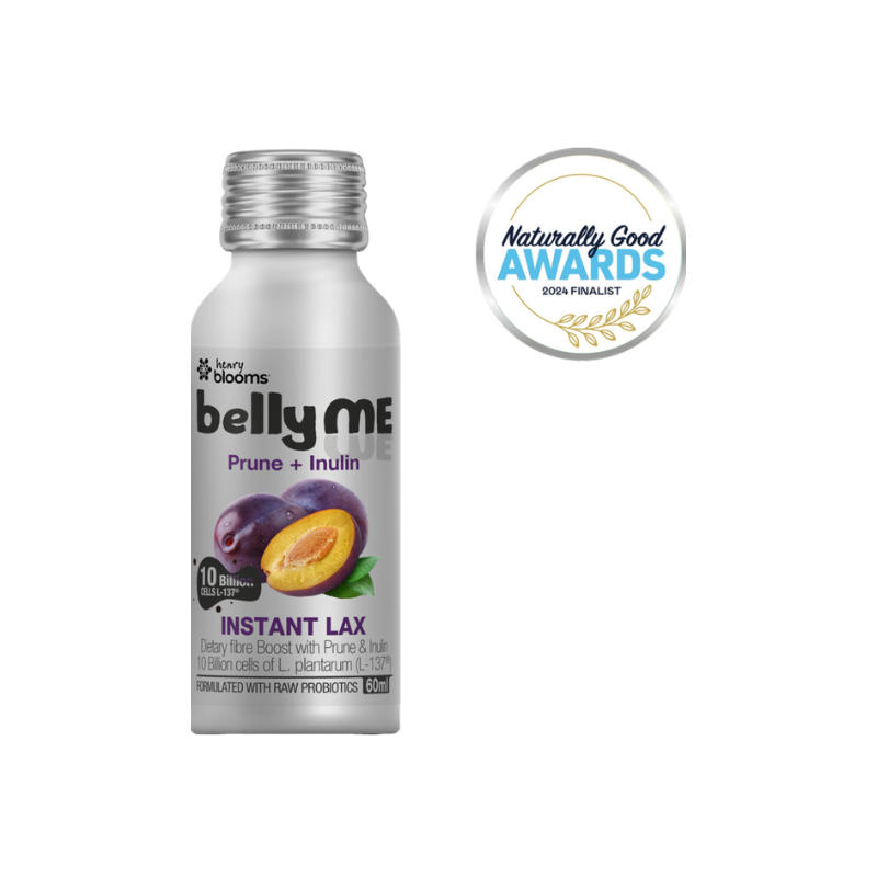 BellyMe Instant Lax Prune + Inulin 60 mL(Natural Berry Flavour)