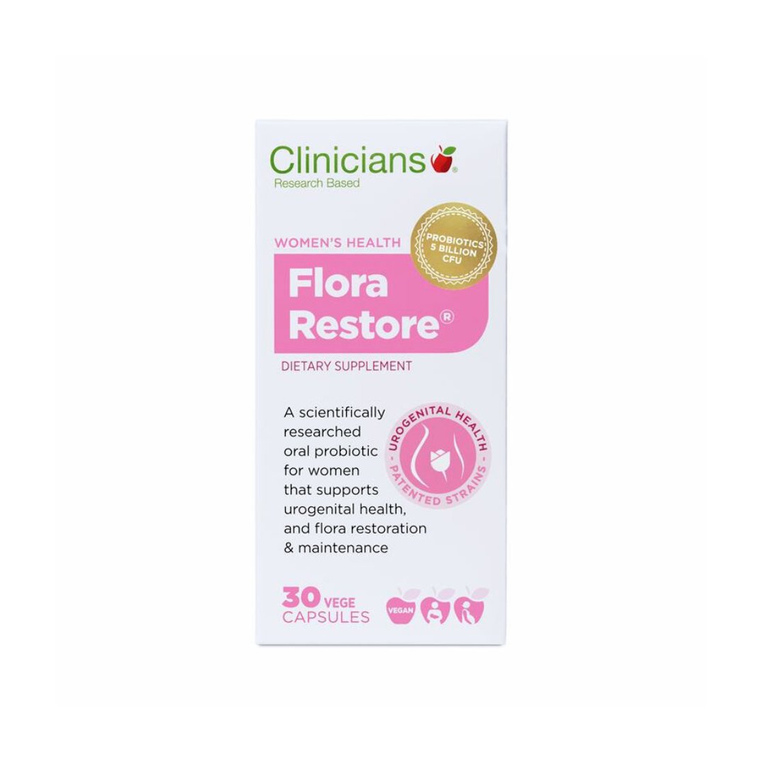 Clinicians Flora Restore 30 Capsules