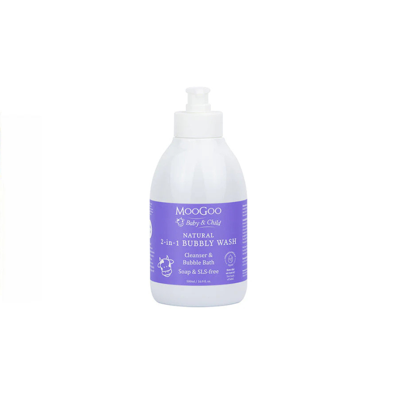 MooGoo Baby & Child 2 In 1 Bubbly Wash 500ml