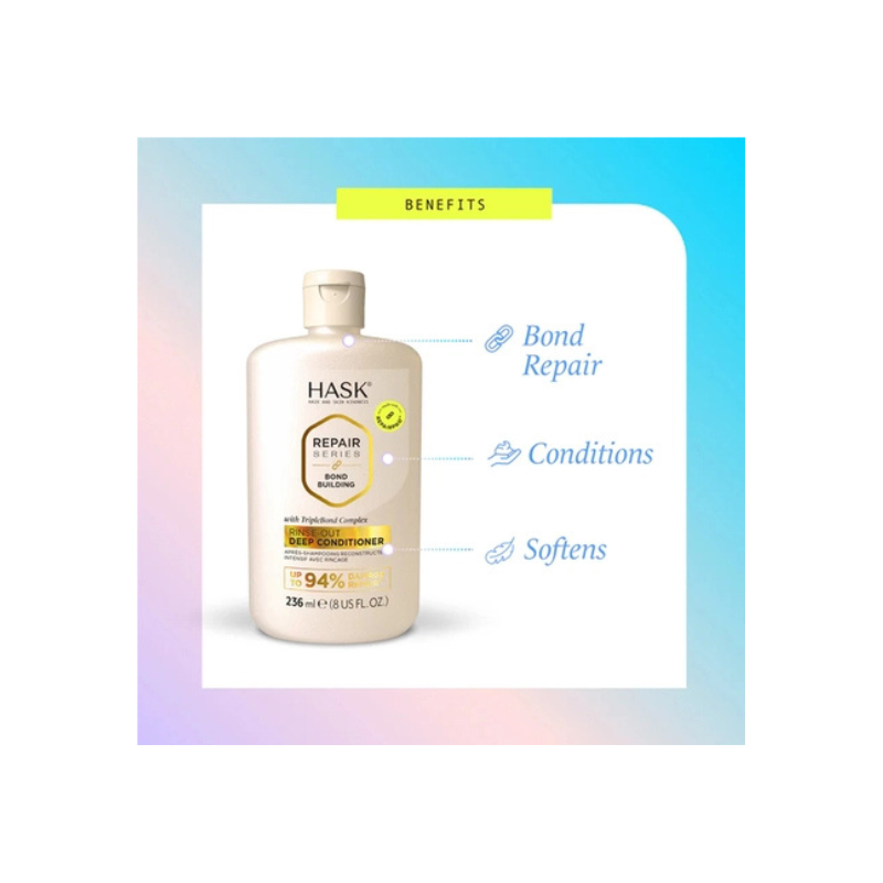 Hask Repair Series - Bond Building Rinse-Out Deep Conditioner