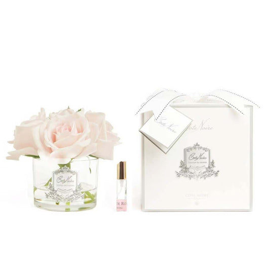 Cote Noire Perfumed Natural Touch 5 Roses - Clear - French Pink