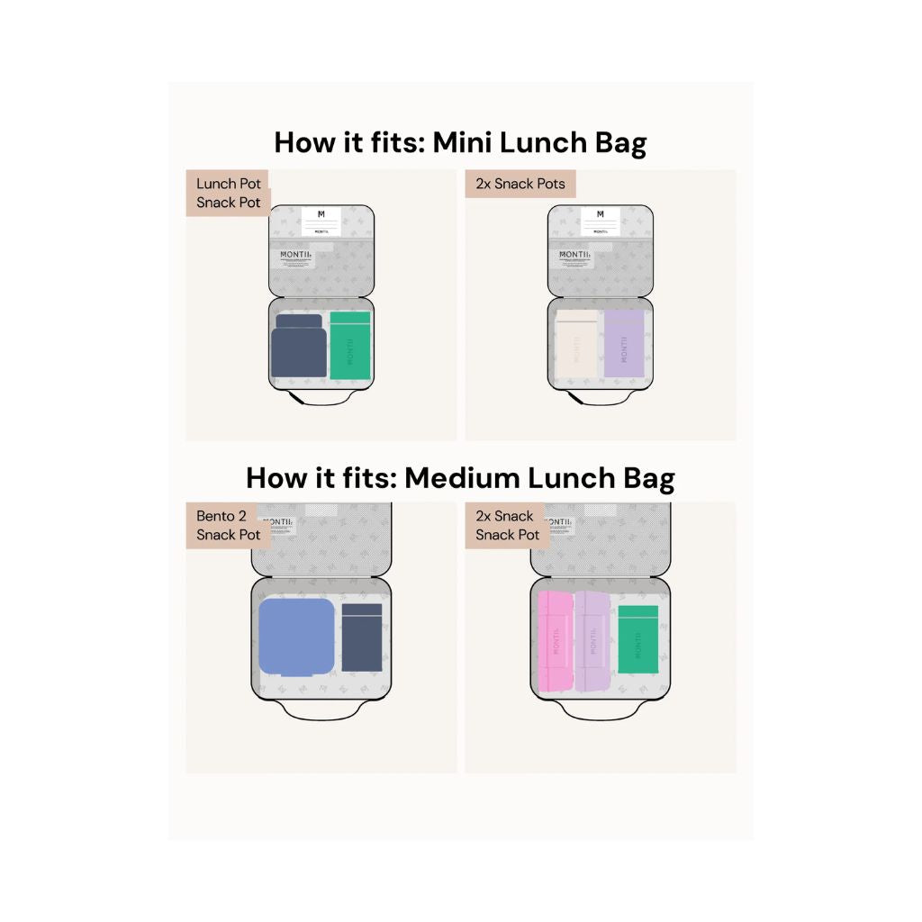 Montiico Insulated Snack Pot 260ml - Lilac