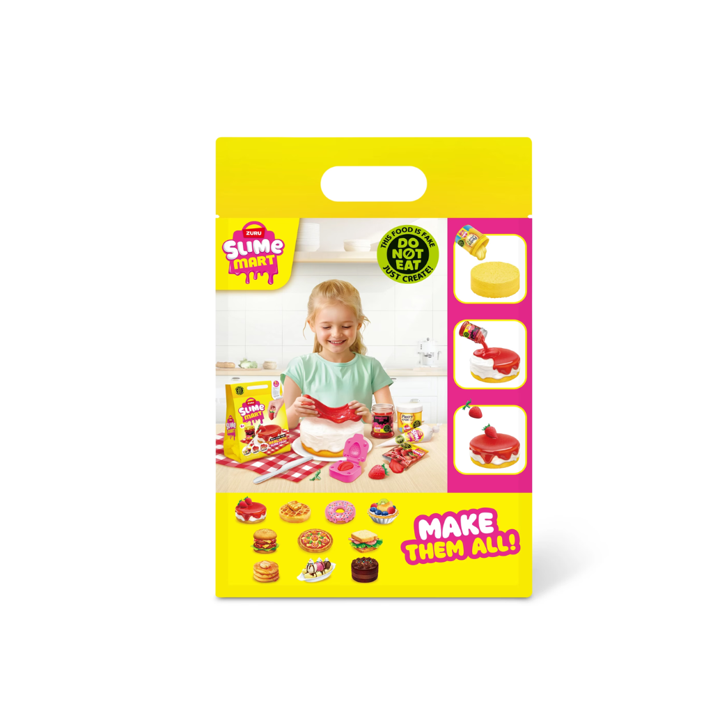 ZURU Slime Mart Strawberry Cheesecake Playset
