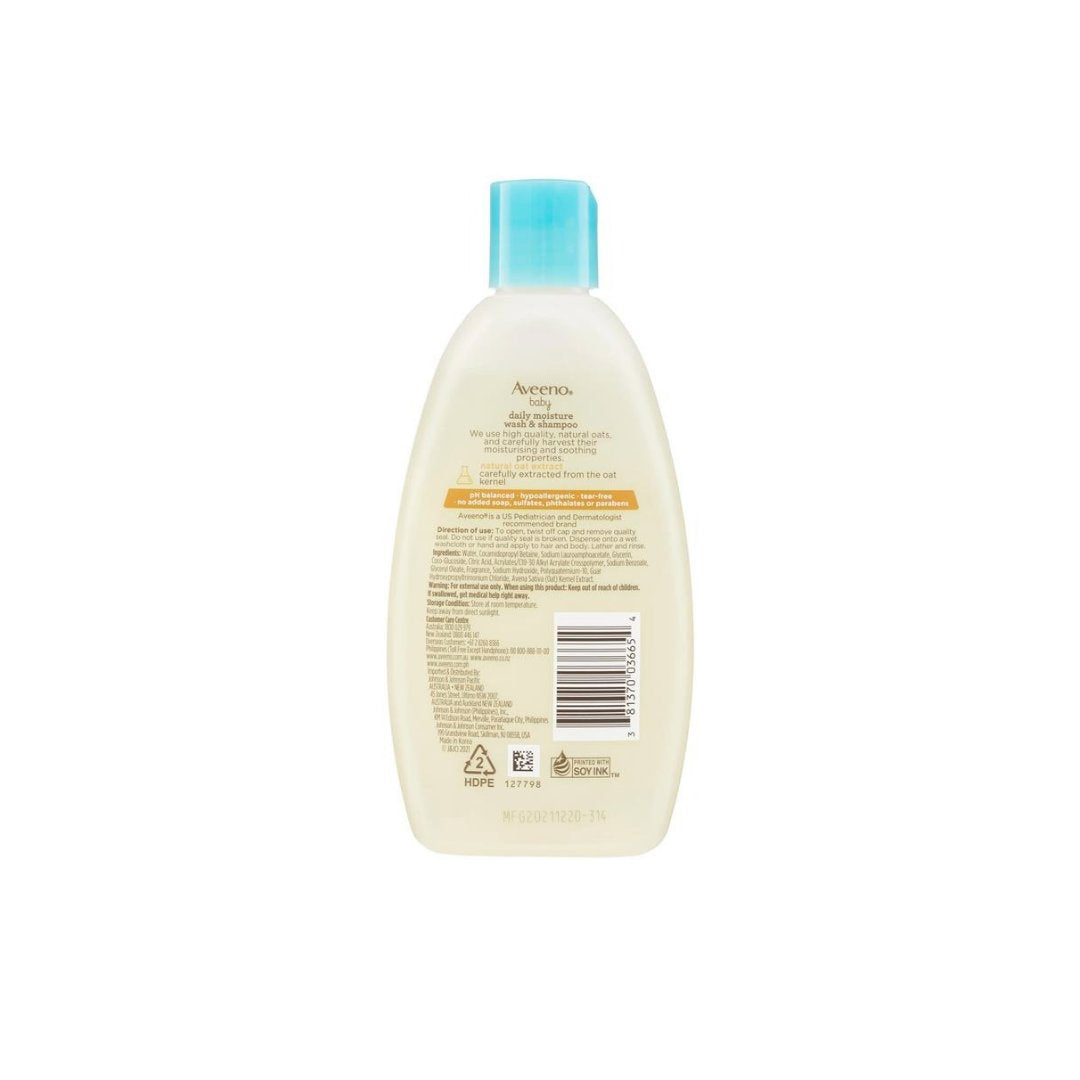Aveeno Baby Wash & Shampoo 236ml