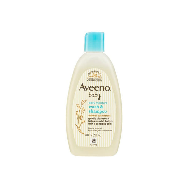 Aveeno Baby Wash & Shampoo 236ml – Pharmville Pharmacy