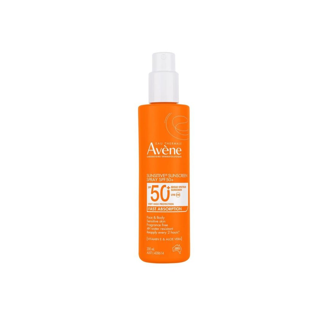 Avene Sunsitive Sunscreen Spray SPF 50+ 200ml