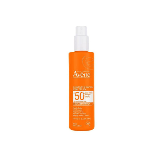 Avene Sunsitive Sunscreen Spray SPF 50+ 200ml