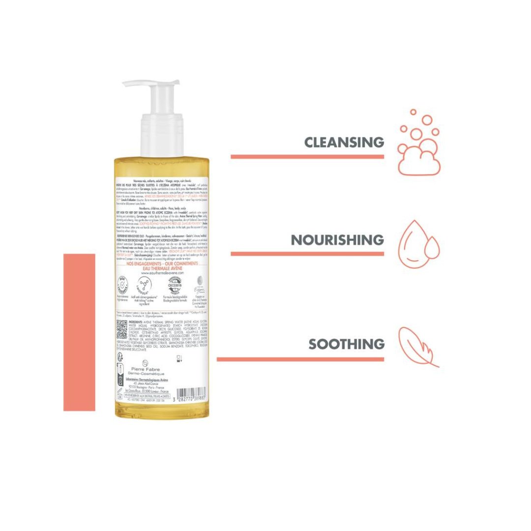 Avene XeraCalm A.D Lipid-replenishing Cleansing Oil 400ml