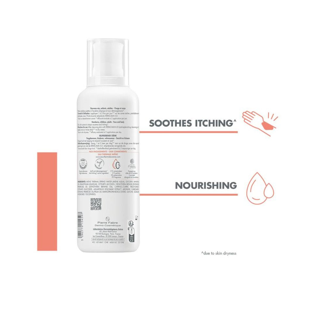 Avene XeraCalm A.D Lipid-replenishing Cream 400ml