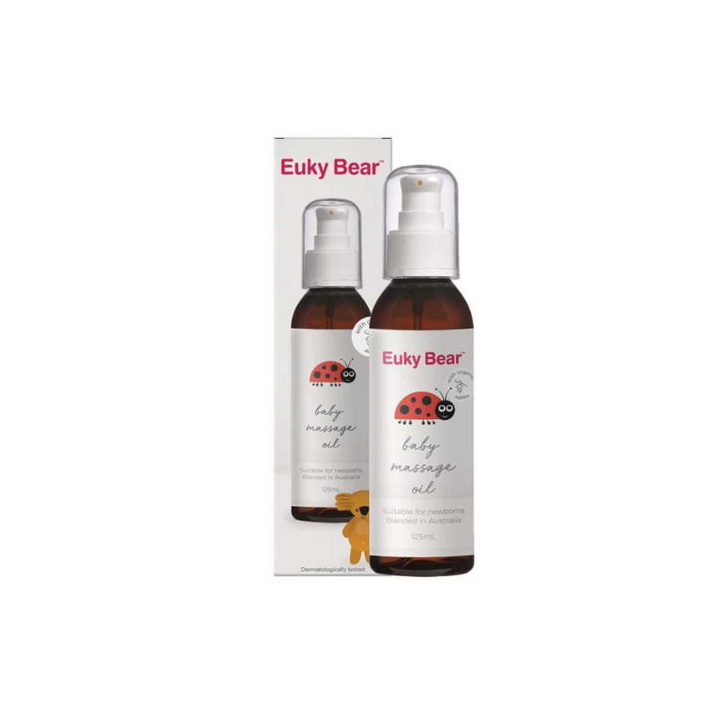 Euky Bear Baby Massage Oil 125ml