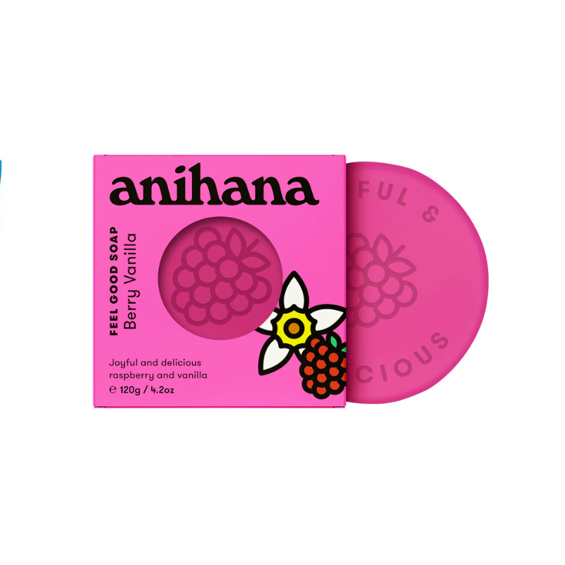Anihana Feel-Good Soap Berry Vanilla 120g