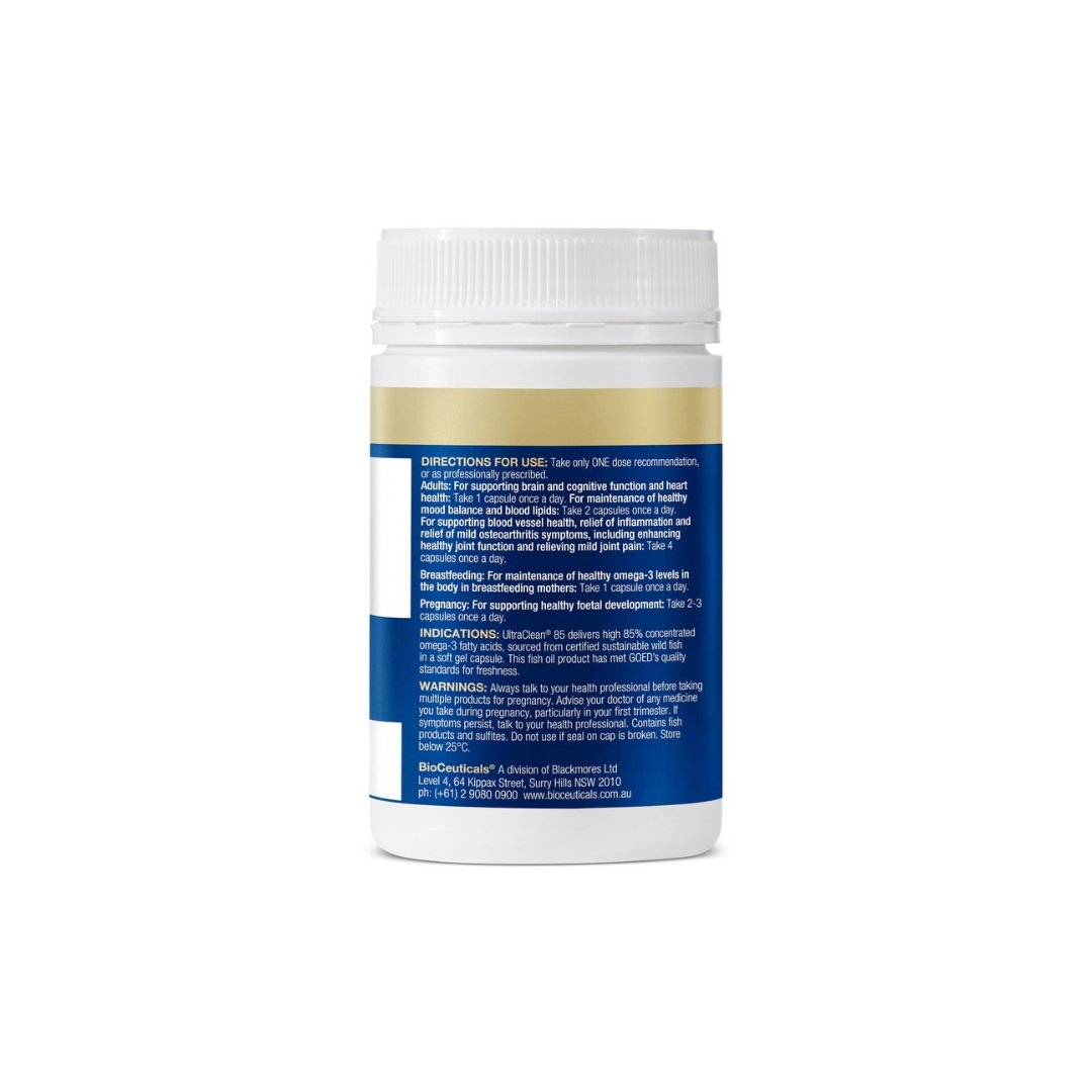 Bioceuticals Ultra Clean 85 120 Capsules