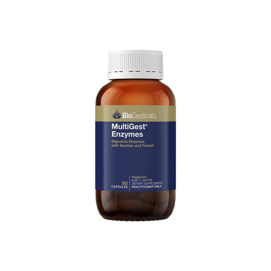 Bioceuticals Multigest Enzymes 90 Capsules