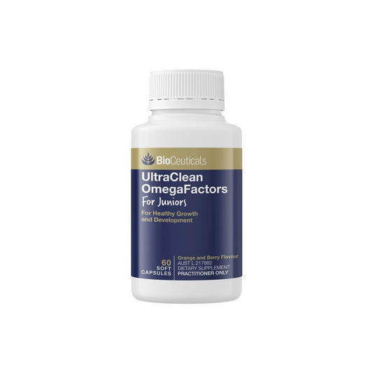 BioCeuticals UltraClean OmegaFactors For Juniors 60 Capsules