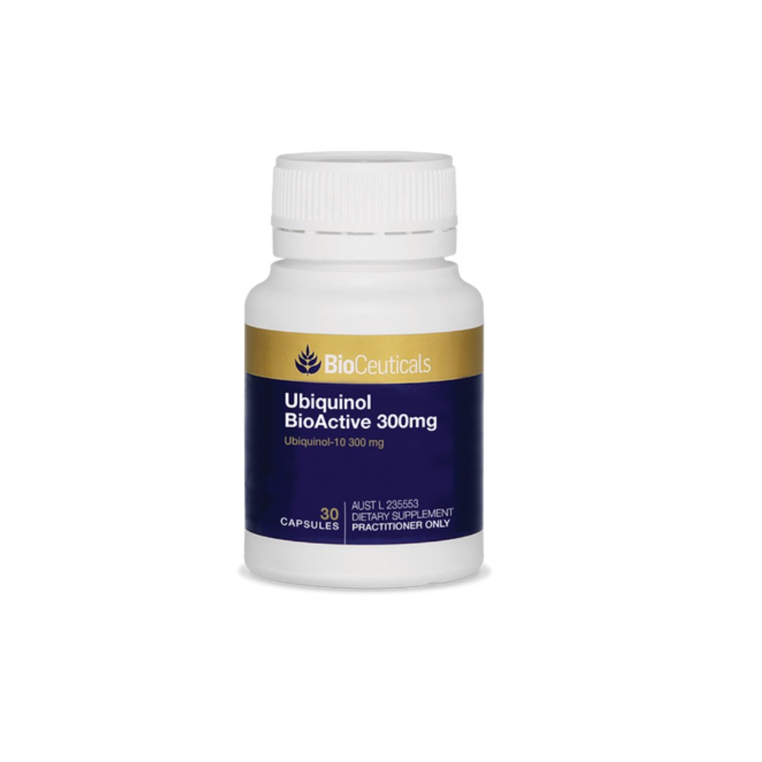 Bioceuticals Ubiquinol Bioactive 300mg 30 Capsules