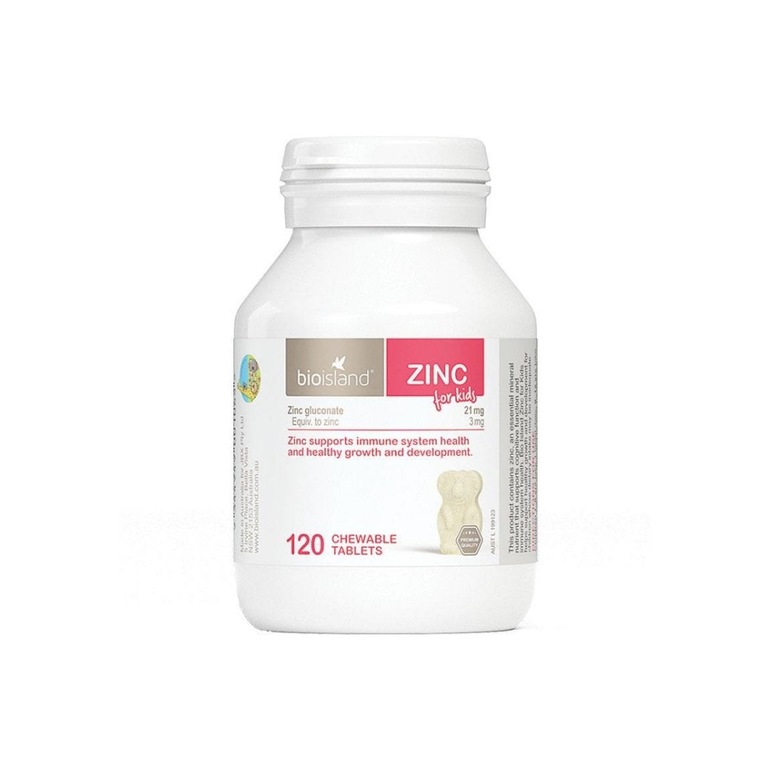 Bio Island Zinc 120 Chewable Tablets