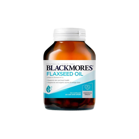 Blackmores Flaxseed Oil 1000mg 100 Vegetarian Capsules