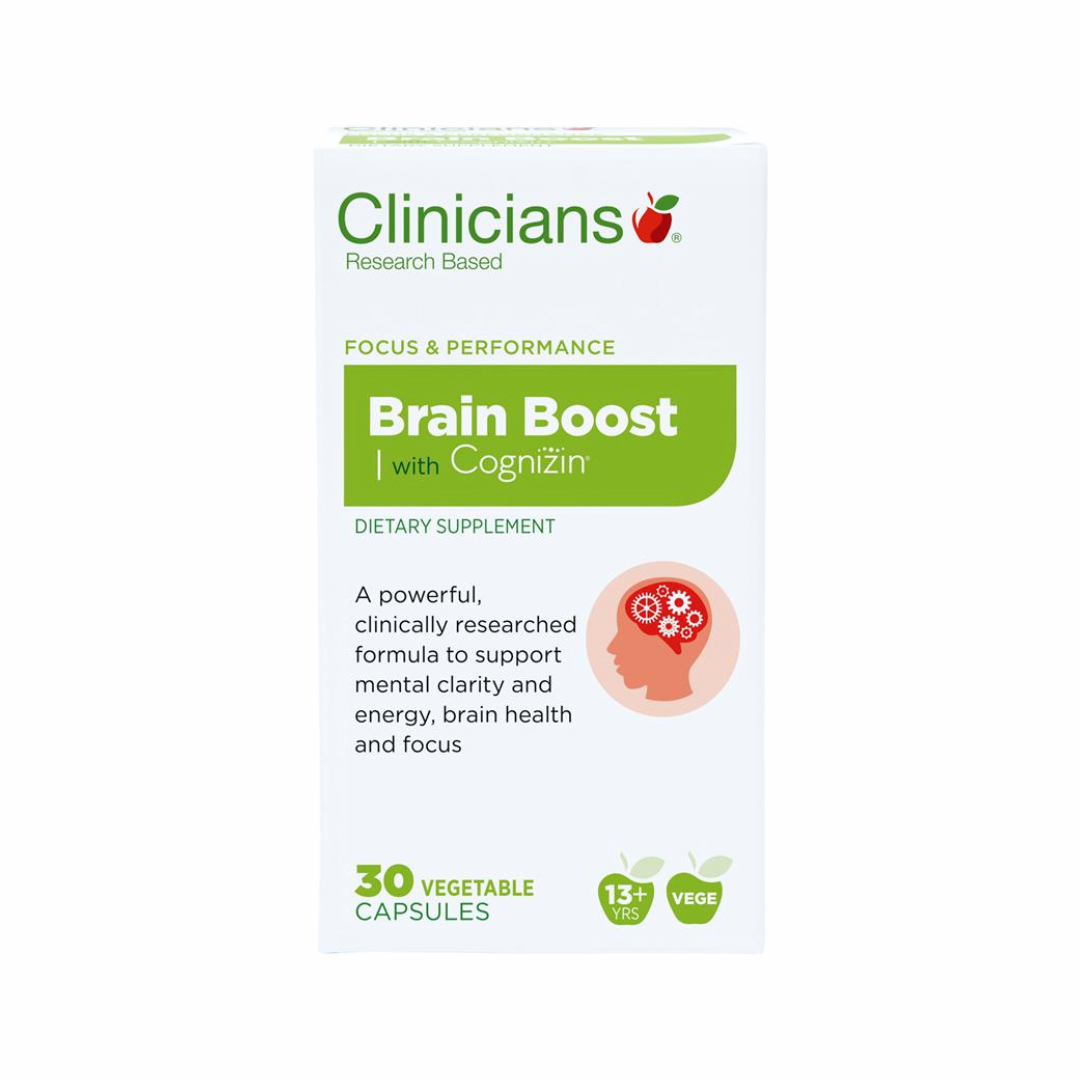 Clinicians Brain Boost With Cognizin 30 Capsules