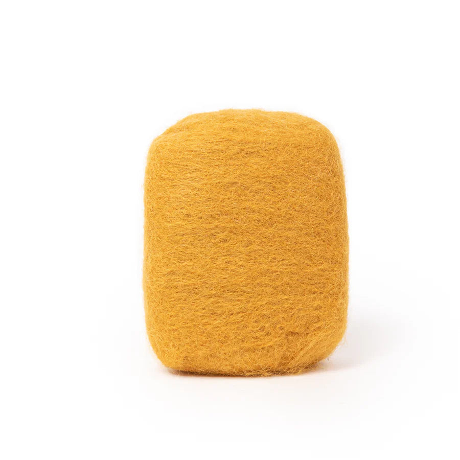 Bruntwood Lane Felted Wool Soap 100gm - Manuka Honey