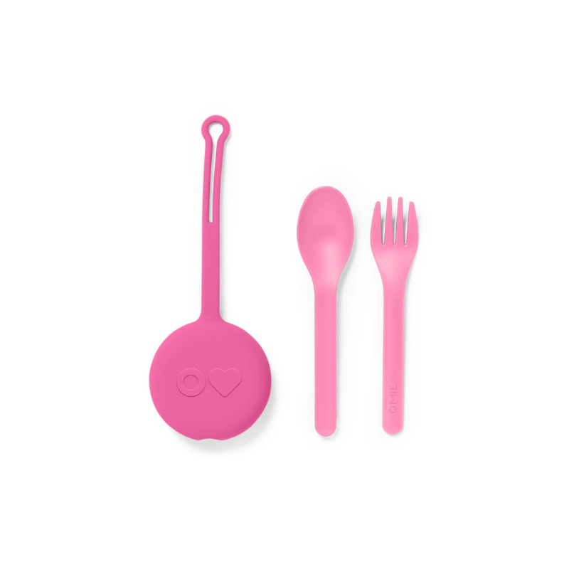 Omie Fork Spoon & Pod (4 Colours)