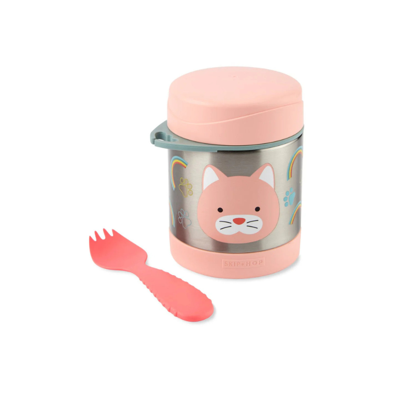 Skip Hop Zoo Insulated Food Jar - Cat