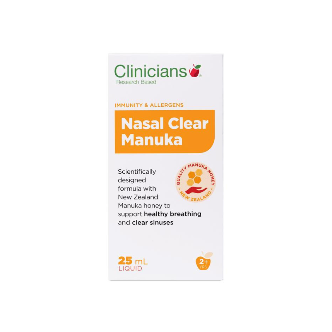 Clinicians Nasal Clear Manuka 25ml