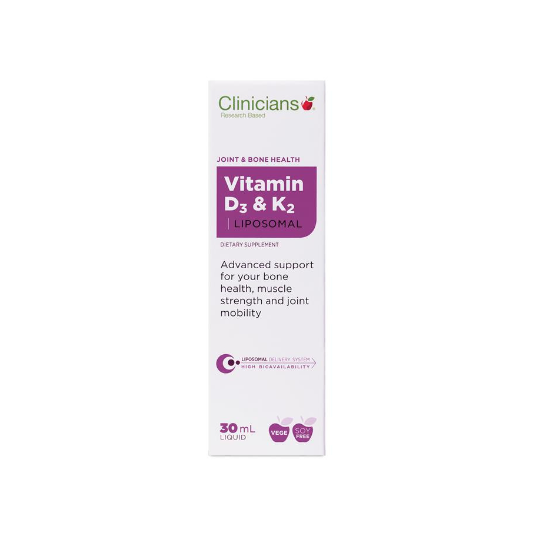 Clinicians Vitamin D3 & K2 Liposomal 30ml Liquid
