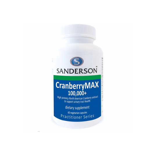 Sanderson CranberryMAX 100,000+ 60 Vegetarian Capsules
