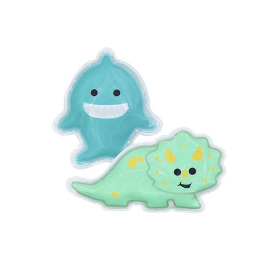 Melii Gel Ice 2 Pack - Dino + Shark