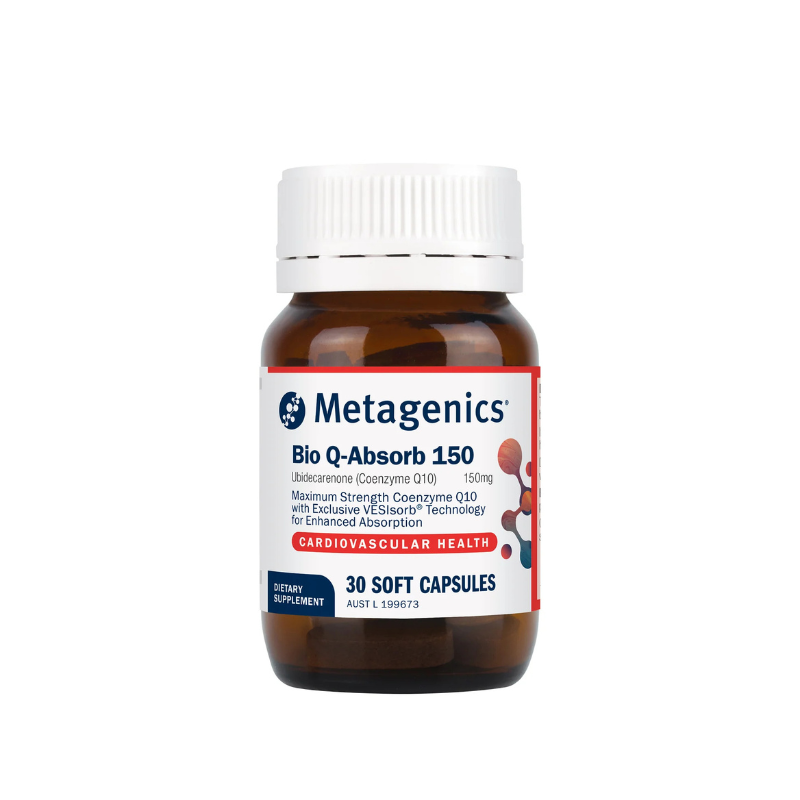Metagenics Bio Q-Absorb 150 30 Caps