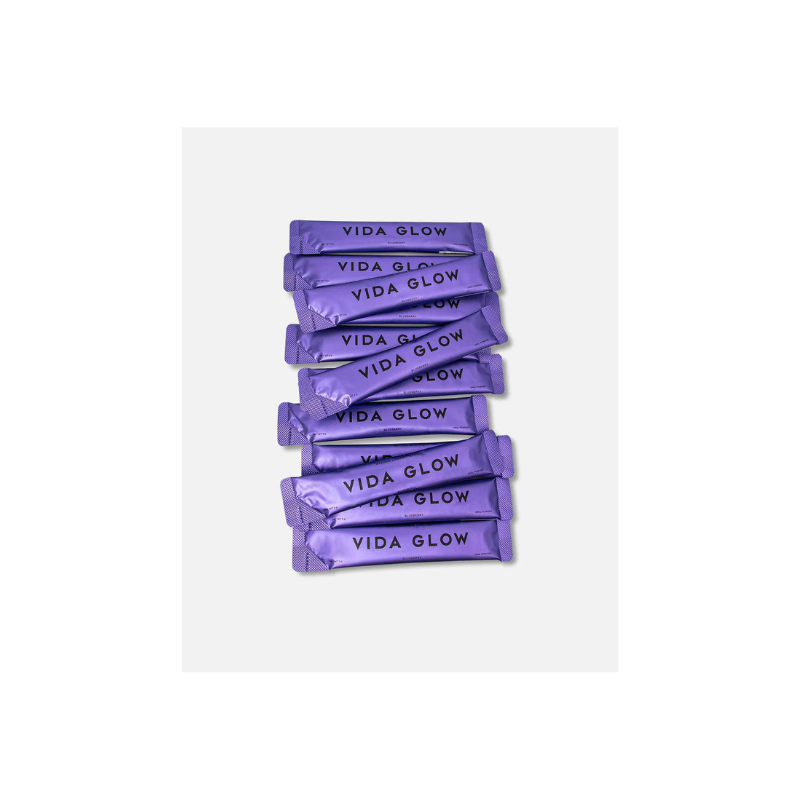 Vida Glow Natural Marine Collagen Sachets - Blueberry