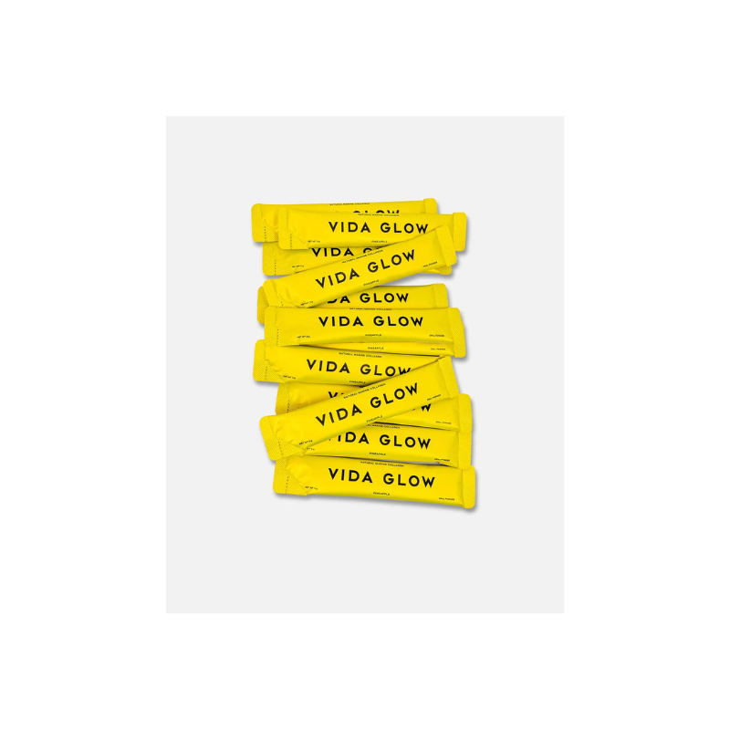 Vida Glow Natural Marine Collagen Sachets - Pineapple