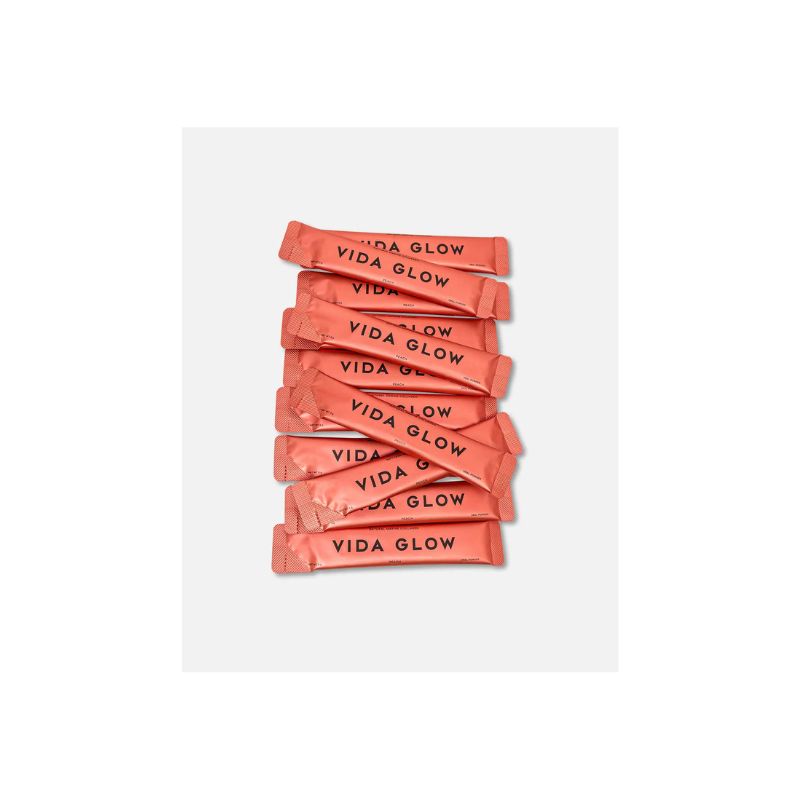 Vida Glow Natural Marine Collagen Sachets - Peach