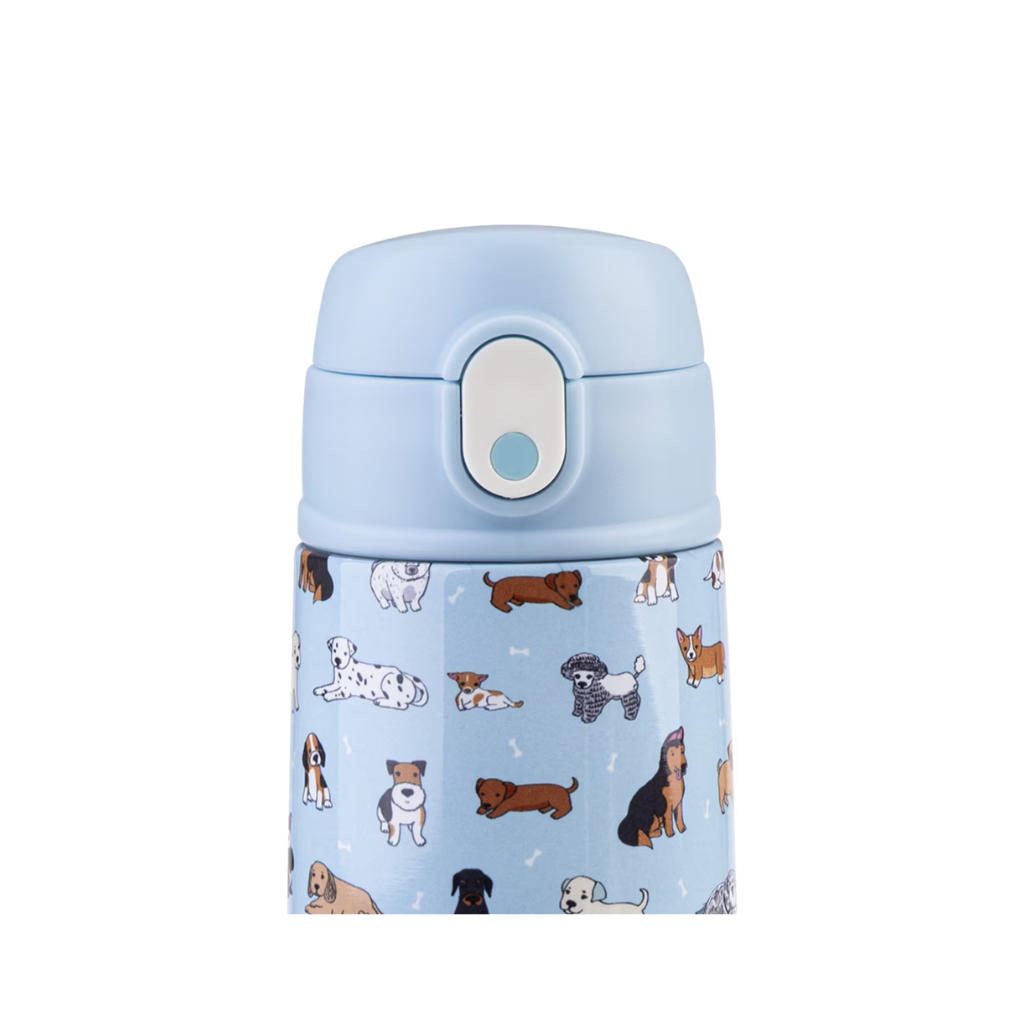 Oasis Double Wall Insulated Sipper Straw Kid's Drink Bottle - 400ml