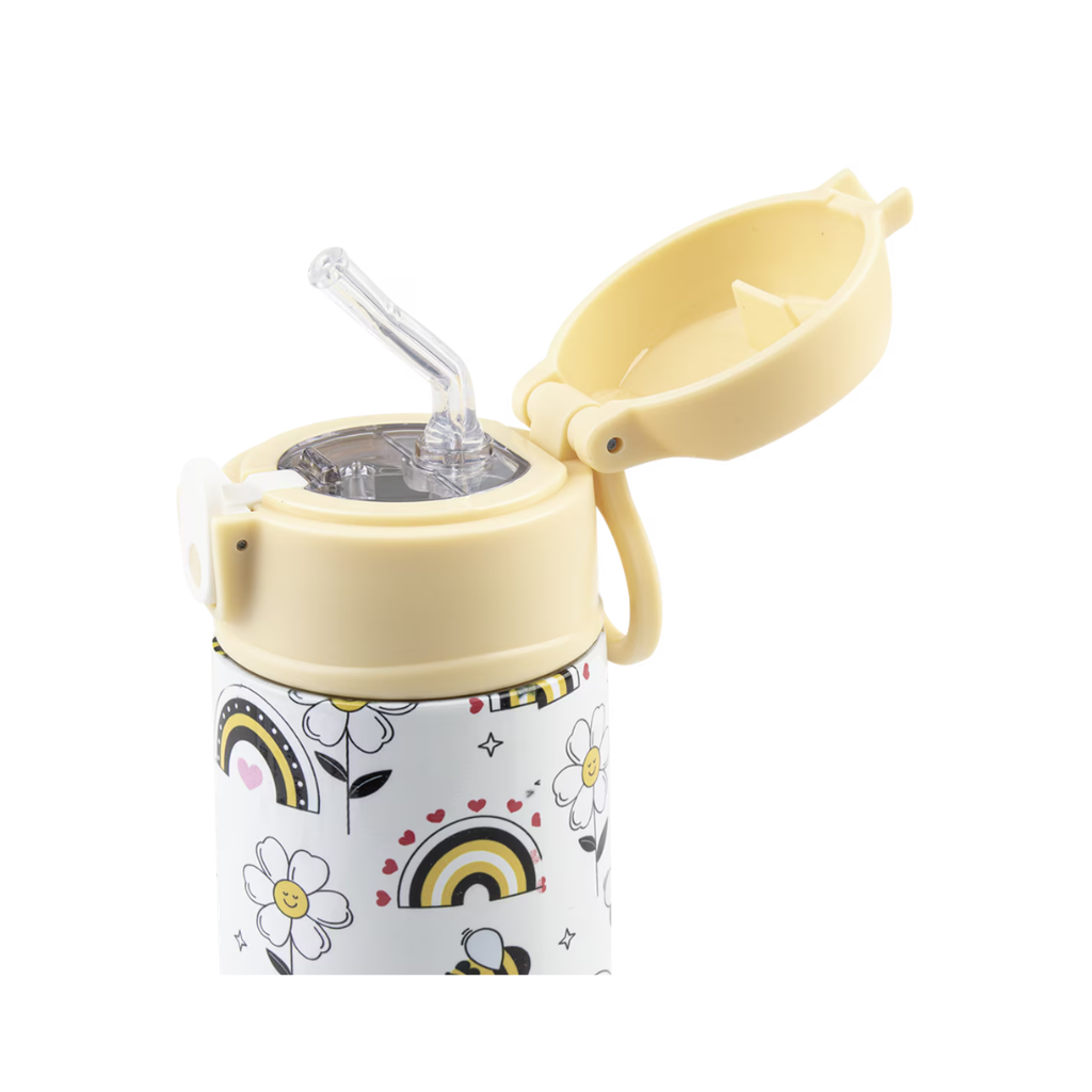 Oasis Double Wall Insulated Sipper Straw Kid's Drink Bottle - 400ml